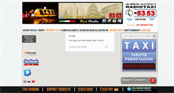 Desktop Screenshot of etaxi.it