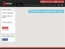 Tablet Screenshot of etaxi.es